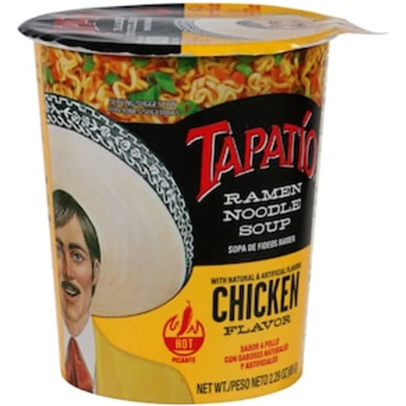 Tapatio Hot Chicken Flavor Ramen Noodle Soup view 1