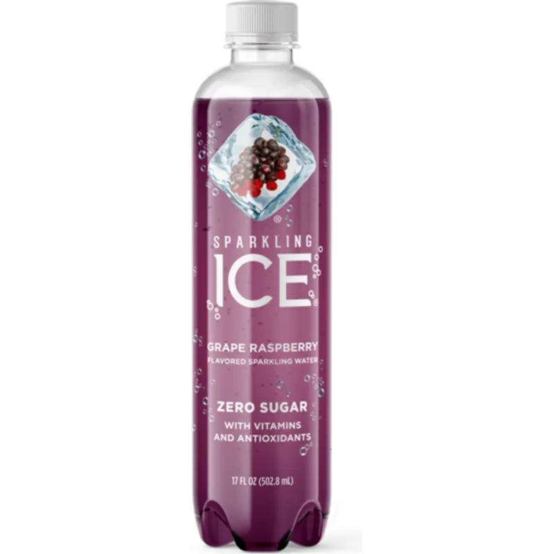Sparkling Ice Grape Raspberry view 1