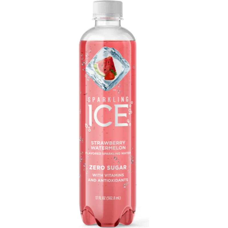 Sparkling Ice Strawberry Watermelon Sparkling Water view 1