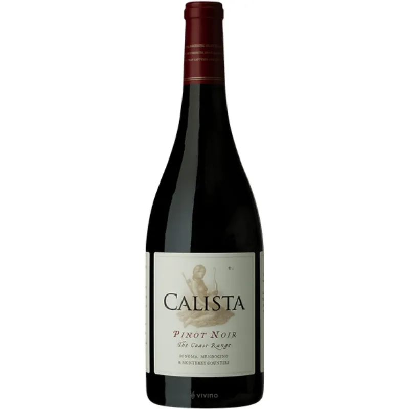 Calista The Coast Range Mendocino County Monterey County Sonoma County Pinot Noir view 1