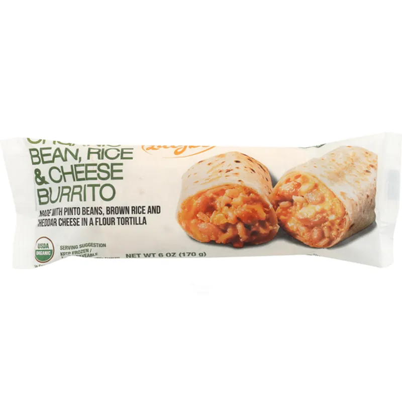 Lilly B's Organic Bean, Rice & Cheese Burrito view 1