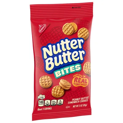 Nabisco Nutter Butter Bites 3 oz Bag