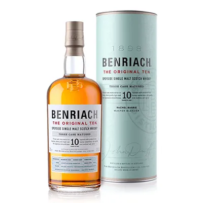 BenRiach The Original Ten 10 Year Old Single Malt Scotch Whisky 750ml