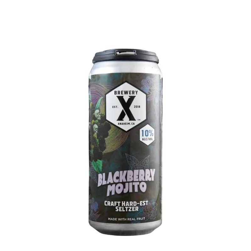 Brewery X Blackberry Mojito Hard Seltzer view 1