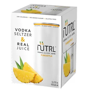 NUTRL Pineapple Vodka Seltzer