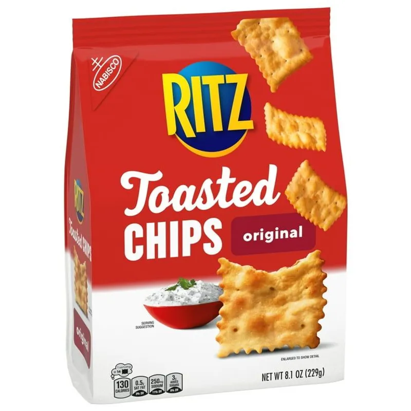 Ritz Toasted Chips Original view 1