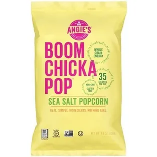 Angie's Boom Chicka Pop Sea Salt Popcorn Bag