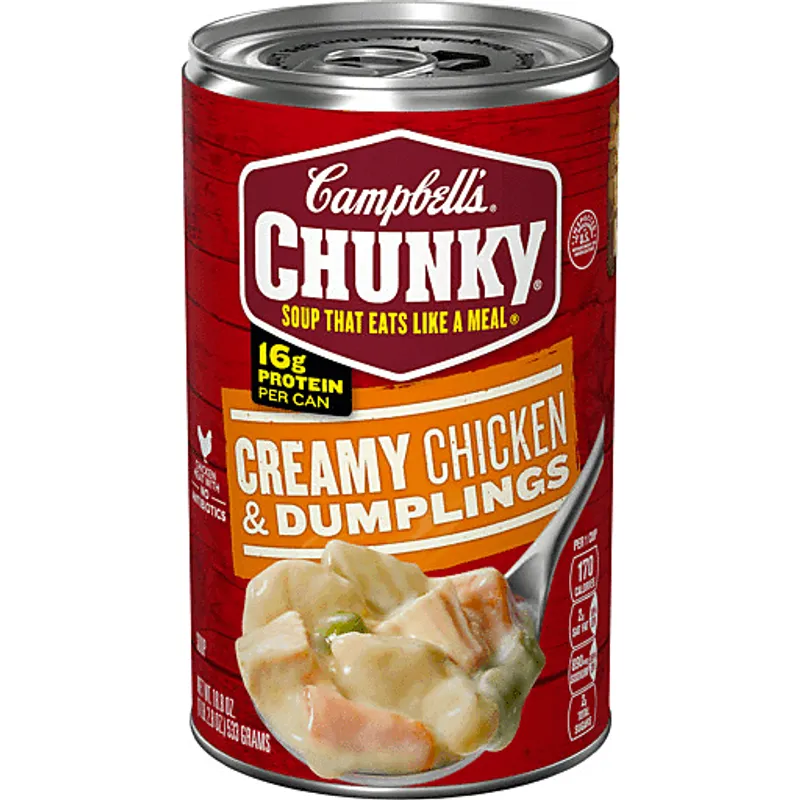 Campbell's Chunky Creamy Chicken and Dumplings view 1