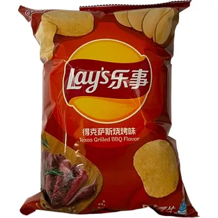 Lays Texas Grilled Bbq China
