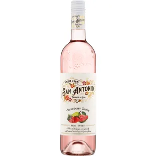 San Antonio Fruit Farm Strawberry Guava Semi Sweet Rose Wine Italy