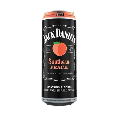 Jack Daniel's Bolder Southern Peach 23.5 oz Can