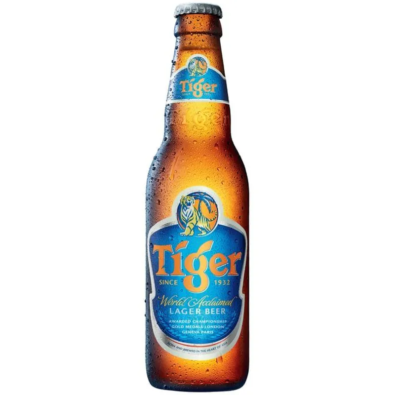 Tiger Asian Lager view 1