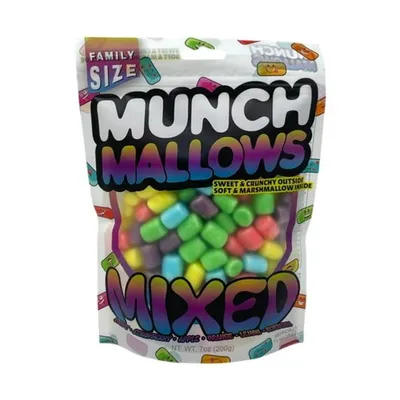 Munch Mallows Mixed Marshmallows 7 oz Bag