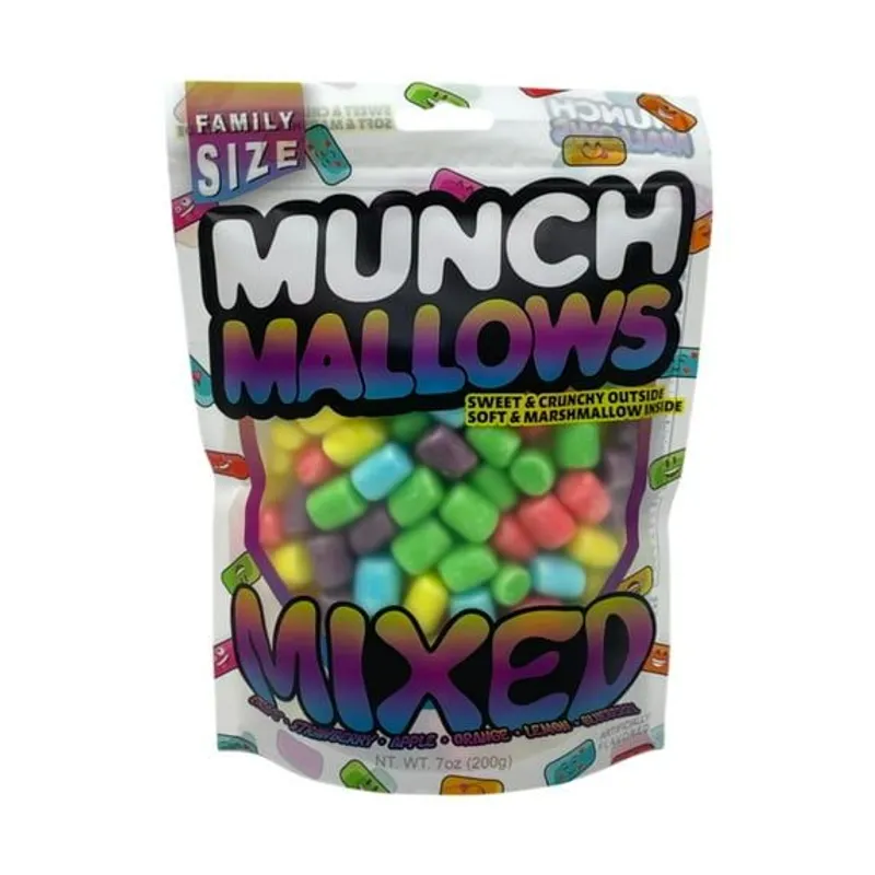 Munch Mallows Mixed Marshmallows Bag view 1
