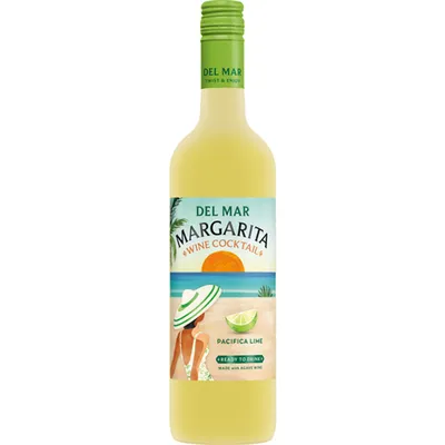 Del Mar Pacifica Lime Margarita Wine Cocktail 750 mL