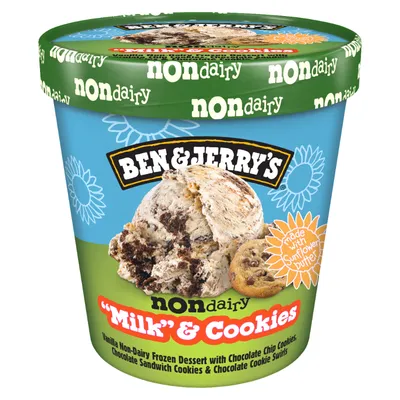 Ben & Jerry's Non-Dairy Milk & Cookies Frozen Dessert 16 oz
