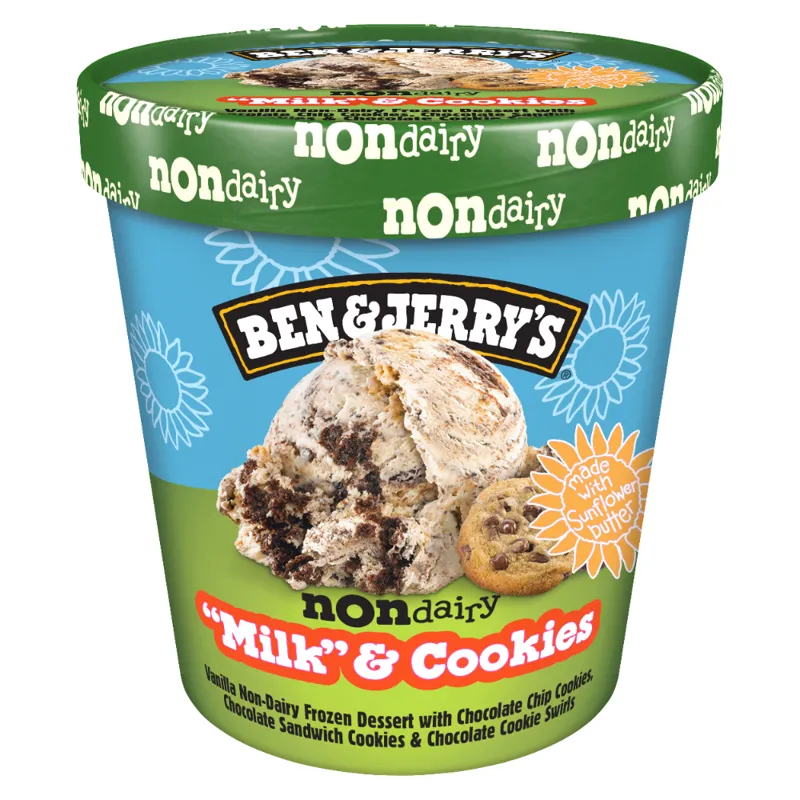 Ben & Jerry's Non-Dairy Milk & Cookies Frozen Dessert view 1