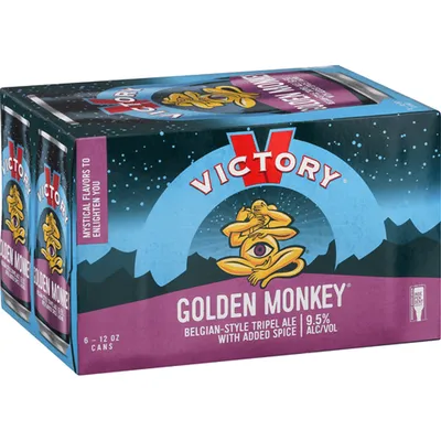 Victory Golden Monkey 6x 12oz Cans