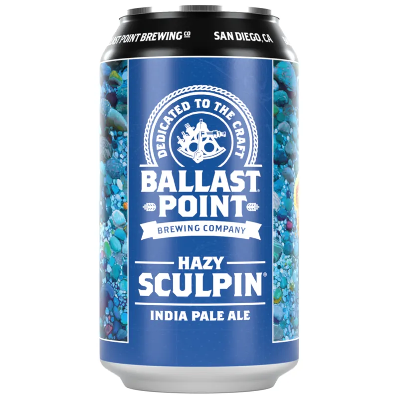 Ballast Point Hazy Sculpin IPA view 1