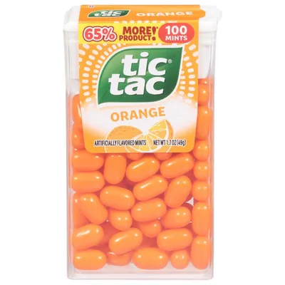 Tic Tac Orange Mints 1.7 oz Box