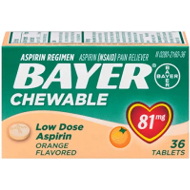 Bayer Chewable Aspirin view 1