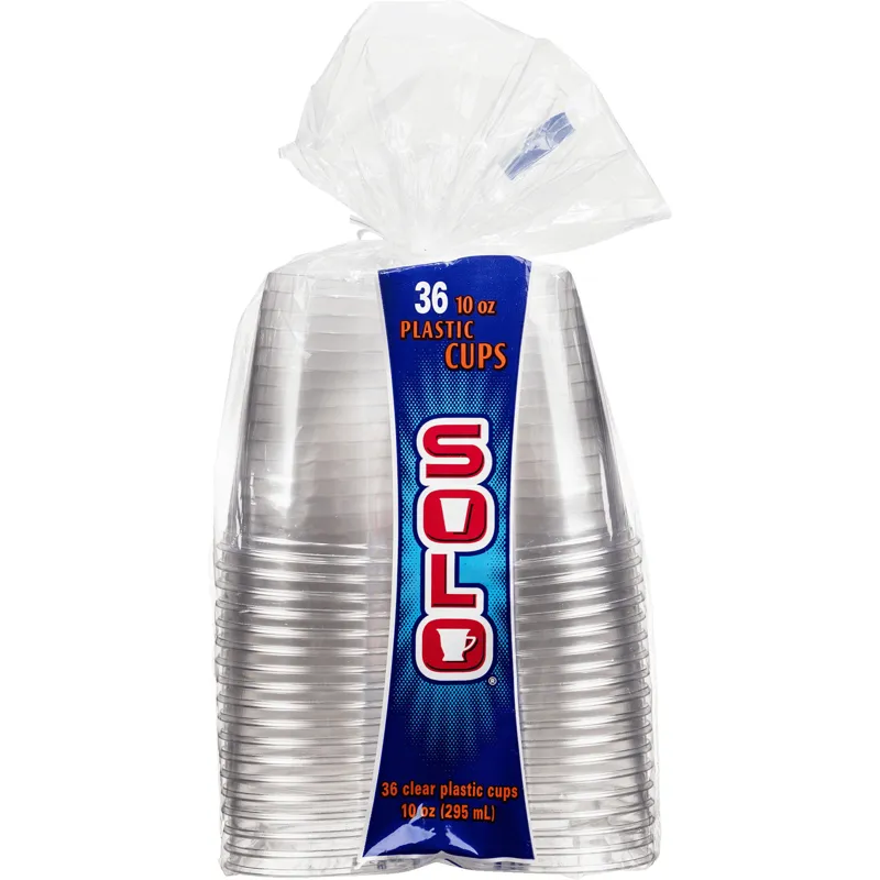 Solo Clear Plastic Cups view 1