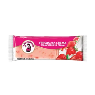 La Michoacana Strawberries & Cream Paletas