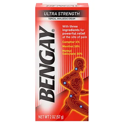 Bengay Ultra Strength Analgesic Cream 2 oz