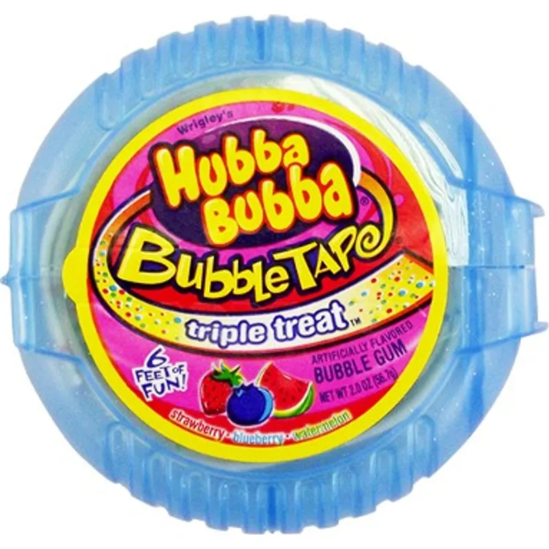Hubba Bubba Bubble Tape Triple Treat view 1