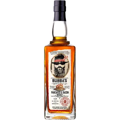 Bubba's Secret Stills Pancakes & Bacon Whiskey 750ml