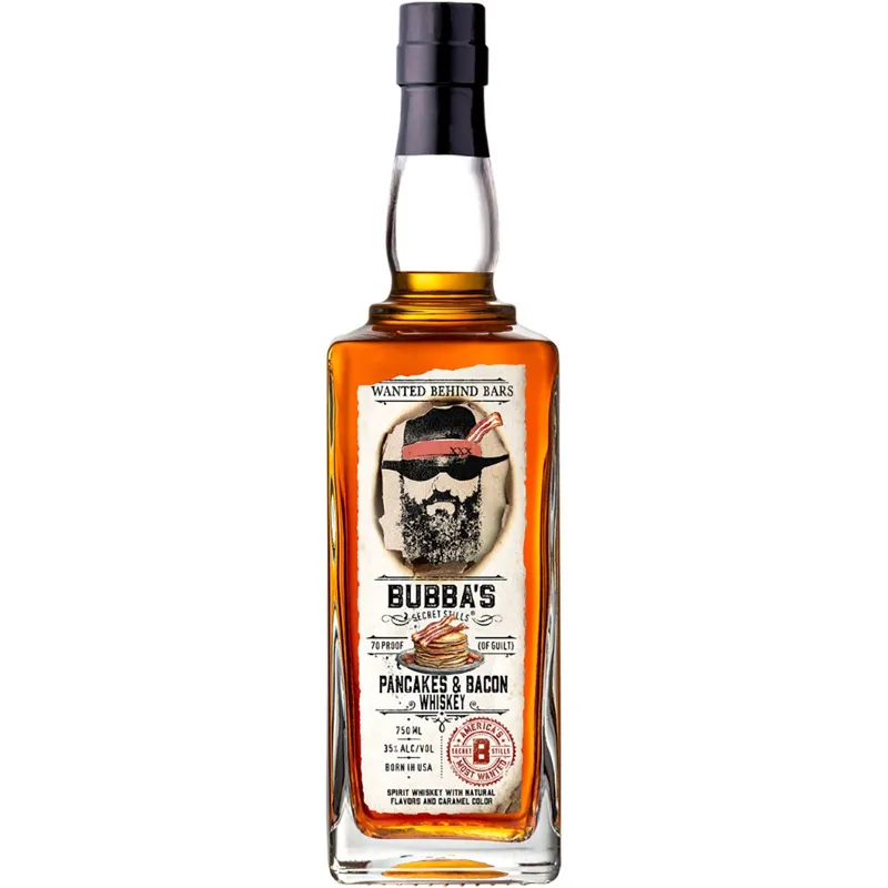 Bubba's Secret Stills Pancakes & Bacon Whiskey view 1