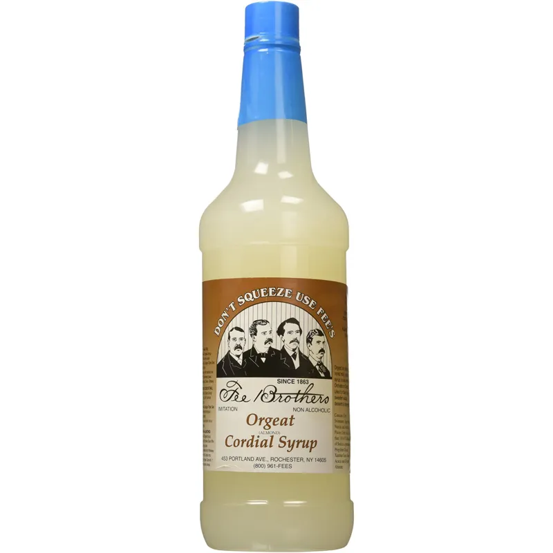 Fee Brothers Orgeat Almond Cordial Syrup view 1
