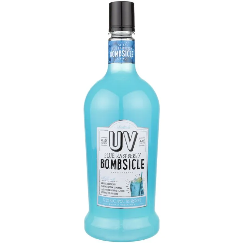 UV Vodka Blue Raspberry Lemonade Cocktail view 1