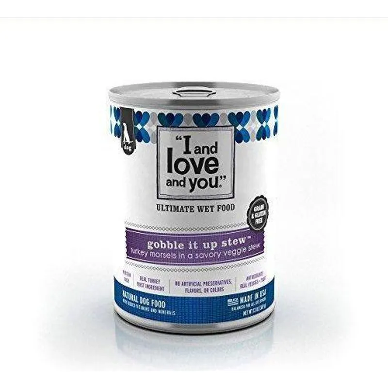 I And Love And You Ultimate Wed Food Gobble It Up Stew Dog Food view 1