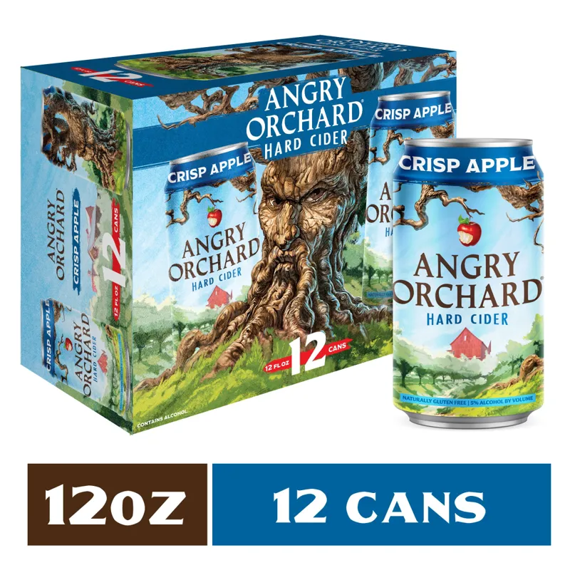 Angry Orchard Crisp Apple Hard Cider view 1