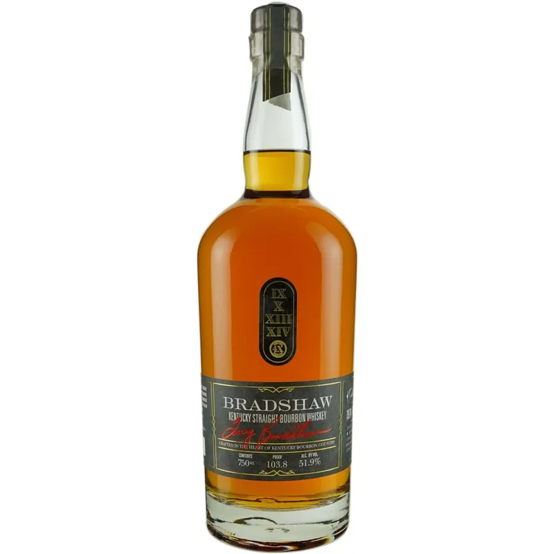 Bradshaw Kentucky Straight Bourbon 103.8 Proof view 1