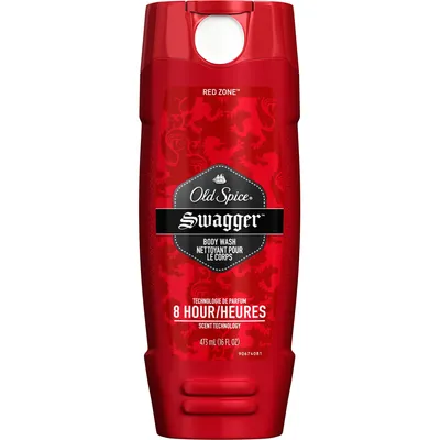 Old Spice Body Wash Red Zone Swagger Cedarwood 16oz Bottle