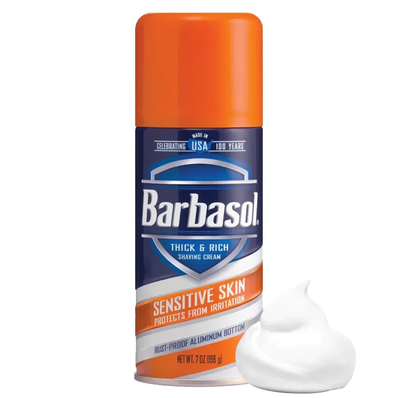 Barbasol Sensitive Skin Shaving Cream view 1