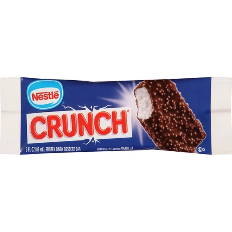 Nestle Crunch Vanilla Ice Cream Bar view 1