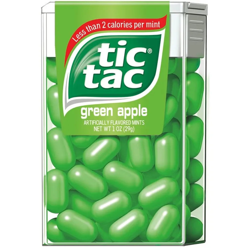 Tic Tac Green Apple Box view 1