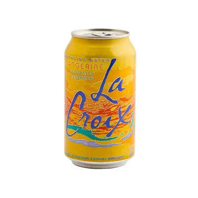 LaCroix Tangerine Sparkling Water 12 oz can