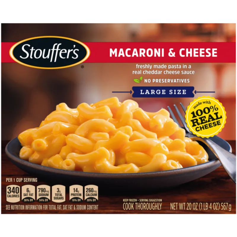 Stouffers Mac & Cheese view 1