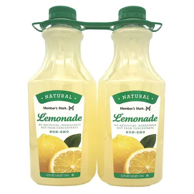 Member's Mark Natural Lemonade 52 oz Bottle