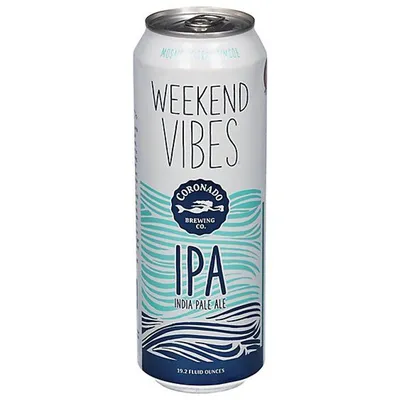 Coronado Brewing Company Weekend Vibes IPA 19.2 oz can