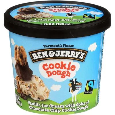 Ben & Jerry's Chocolate Chip Cookie Dough Ice Cream 4 oz