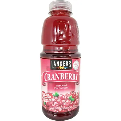 Langers Cranberry Juice 32oz Bottle