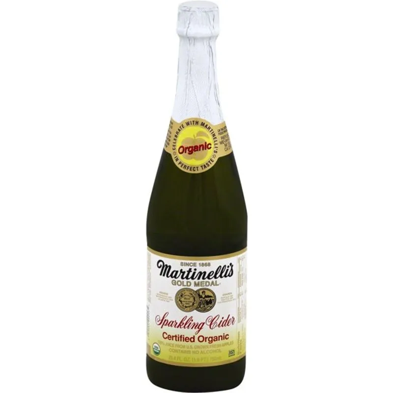 Martinellis Gold Medal Sparkling Cider Contains No Alcohol view 1