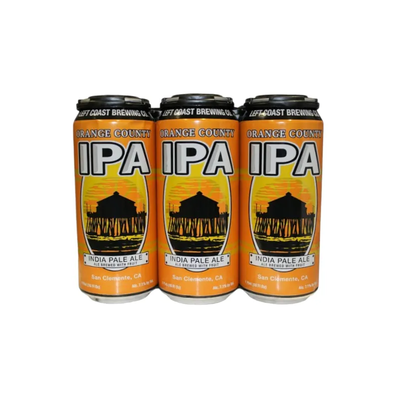 Left Coast Brewing Orange County IPA view 1