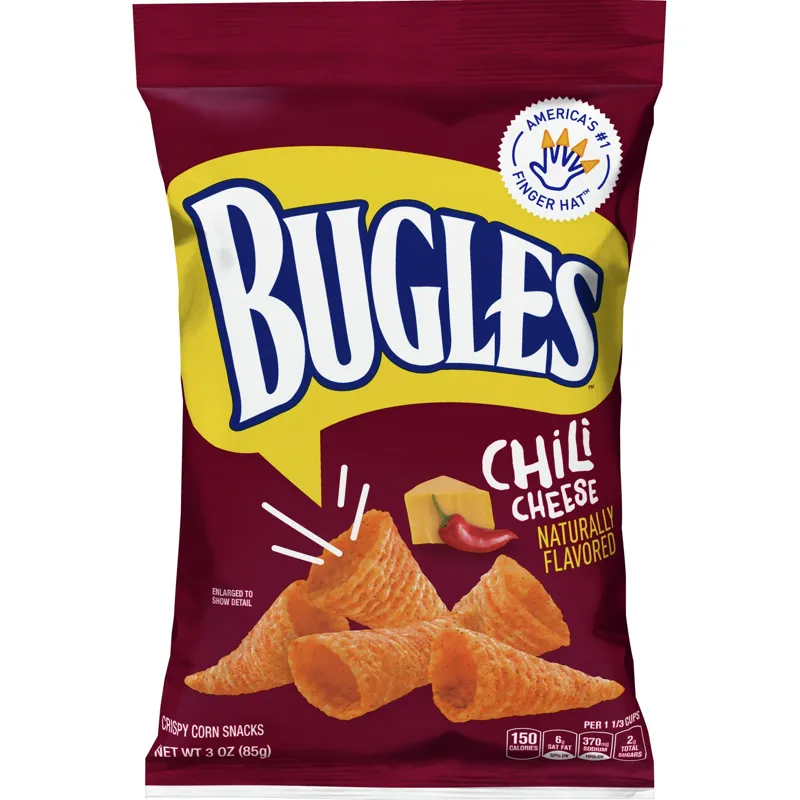 Bugles Chili Cheese Corn Snacks view 1