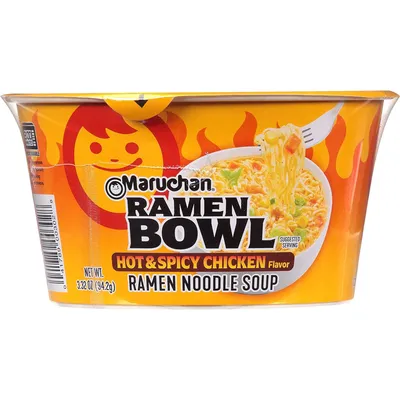 Maruchan Hot & Spicy Chicken Flavor Ramen Noodles 3.32 oz